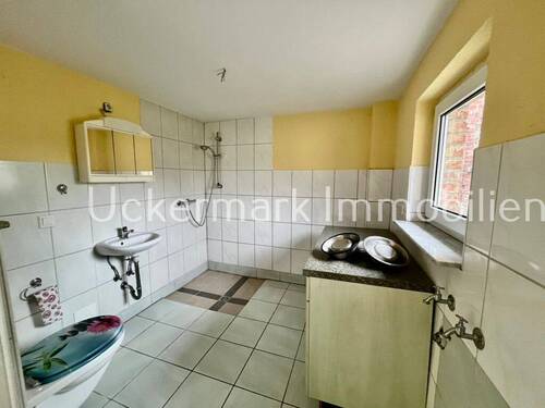 Gäste WC mit Dusche - 