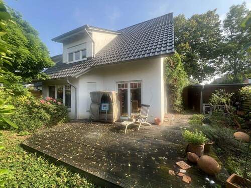 Gartenansicht - Doppelhaushälfte mit 150,00 m&sup2; in Hille zum Kaufen