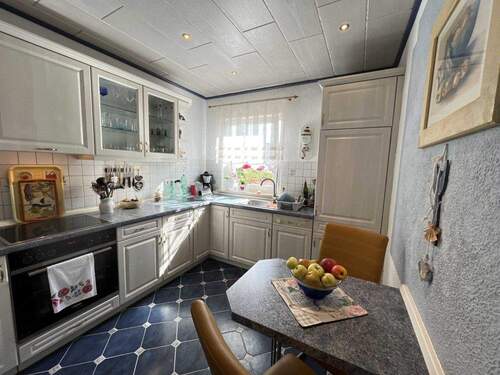 Blick in die Küche - 