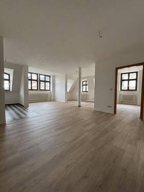 Wohnbereich - 2 Zimmer Etagenwohnung in Leipzig