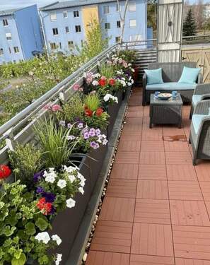 Balkon - 3 Zimmer Etagenwohnung in München