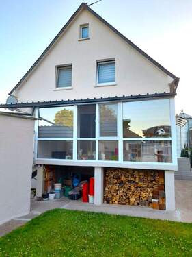 Rückansicht - Einfamilienhaus mit 125,00 m&sup2; in Hardthausen am Kocher / Kochersteinsfeld zum Kaufen