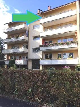 Aussenansicht - 2 Zimmer Etagenwohnung zur Miete in Singen (Hohentwiel)