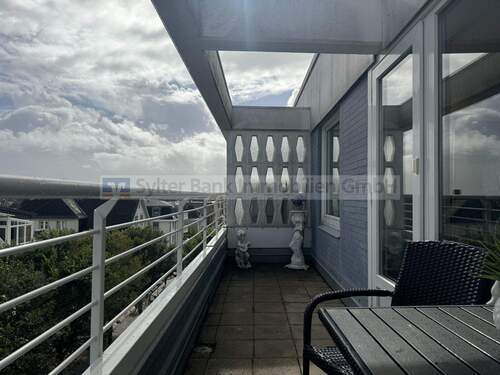 Balkon - 2 Zimmer Etagenwohnung zum Kaufen in Sylt