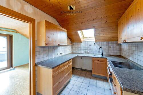 ...der eingerichteten Küche... - 