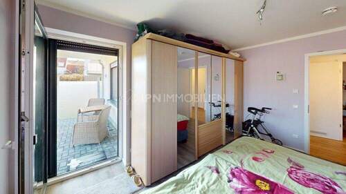 Schlafzimmer mit Terrasse - 