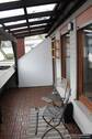 Großer Balkon von Wohn-und Schlafzimmer begehbar - 
