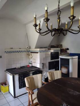 Wohnküche mit Gewölbe - 