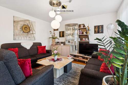 Offener Wohnbereich - Etagenwohnung mit 74,50 m&sup2; in Kornwestheim zum Kaufen
