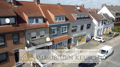 Drohne Vorne - 1 Zimmer Reihenmittelhaus zum Kaufen in Bremen / Gröpelingen
