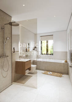 Visualisierung Bad aus Exposé - 4 Zimmer Etagenwohnung in Leipzig / Mölkau