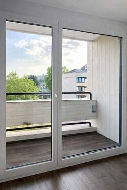 Blick aus dem Schlafzimmer - 