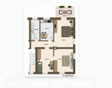 Grundriss_KI gestaltet - 