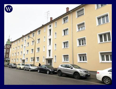 Ansicht - Nur noch einziehen! Renovierte 3-Zimmer-Wohnung mit Balkon, guter Schnitt, Tageslichtbad + Dusche