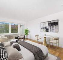 Renovierungsbedürftig, aber voller Potenzial - 1-Zimmer-Wohnung mit Dachterrasse in Schwabing - München Schwabing-Freimann