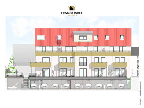 Neckarhausen Ansicht Nord - 4 Zimmer Etagenwohnung in Nürtingen / Neckarhausen