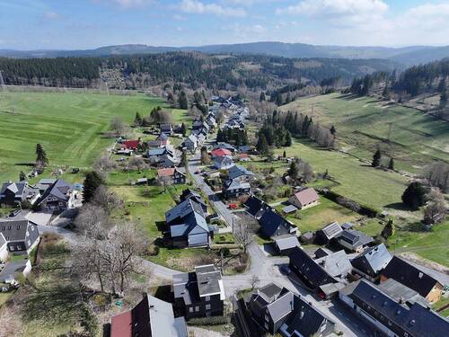 Blick Richtung Nordosten - Grundstück zum Kaufen in Neuhaus am Rennweg