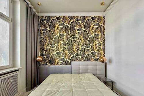 Schlafzimmer mit Akzenttapete​ - 