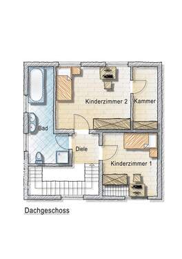 Gundriss Dachgeschoss - 