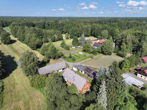 Blick Richtung Nord-Westen - 7 Zimmer Einfamilienhaus in Burg (Spreewald)