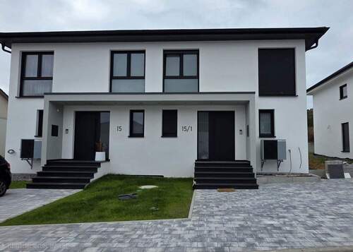 Außenansicht - Moderne Doppelhaushälfte im Neubaugebiet von Neudenau-Herbolzheim