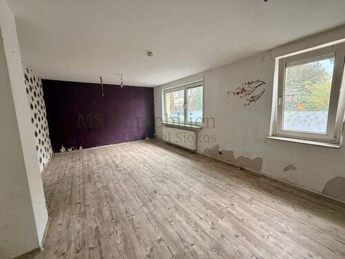 EG Wohnzimmer Ansicht 1 - 5 Zimmer Mehrfamilienhaus, Wohnhaus in Lampertheim-Hofheim