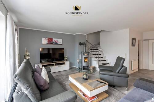 EG Wohnzimmer - 5 Zimmer Reihenmittelhaus in Sulz am Neckar