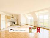 Wohnzimmer - Sofort bezugsfrei - Dachgeschosswohnung I Dachspeicher I PKW-Stellplatz