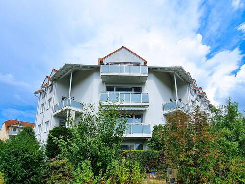 Gebäudeansicht - 2 Zimmer Etagenwohnung zum Kaufen in Borsdorf