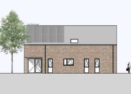 Ansicht West EFH - Einfamilienhaus mit 153,00 m² in Hamminkeln zum Kaufen