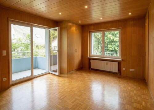 Schlafzimmer mit Balkon - 