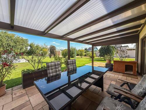 Überdachte Terrasse Haupthaus - 