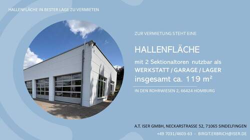 Bild 2 - Halle zur Miete in Homburg