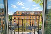 Blick aus Wohnung - 