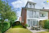 Sicht Garten - 5 Zimmer Reihenendhaus zum Kaufen in Wangerooge