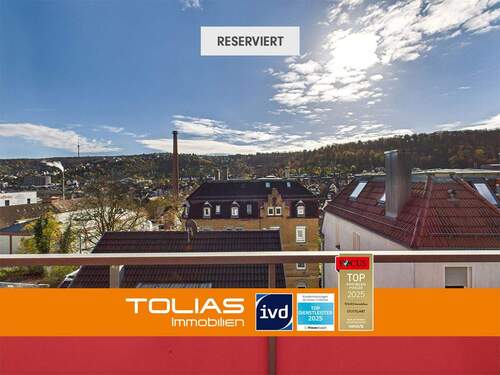 Titelbild - Fernsehturm-Feeling auf der Südseite! Zwei Zimmer mit Aussicht und urbanem Charme