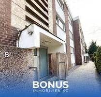 Langfristig vermietete 2-Zi-ETW im gepflegten MFH * Erdgeschoss * ca. 60 m² * Bj. ca. 1970 * Loggia - Langenfeld Immigrath