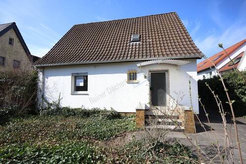 HAUSANSICHT STRASSENSEITE - GROSSES Grundstück in Eberstadt mit Bestand ...