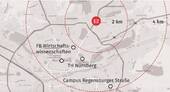 Nürnberg map - 