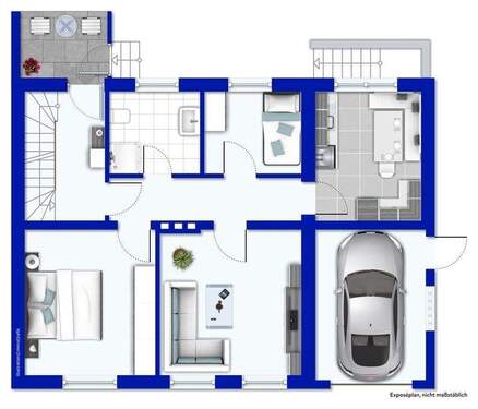 Einrichtungsbeispiel EG - 