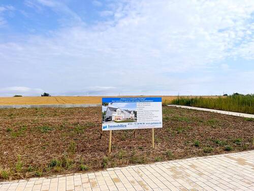 Bauplatz in Randlage - 