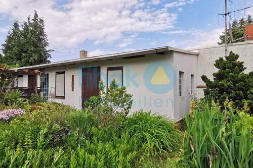 Rückseite Haus - 3 Zimmer Bungalow in Delitzsch