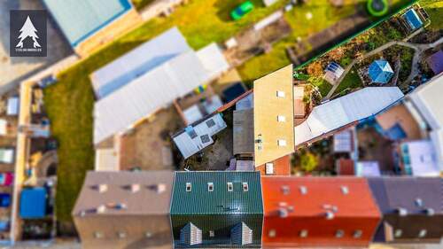 Luftbild - 1 Zimmer Mehrfamilienhaus, Wohnhaus in Aschersleben