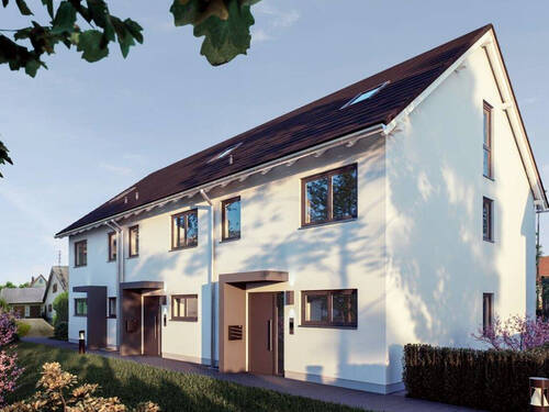 Hausansicht-2 - 6 Zimmer Reihenmittelhaus zum Kaufen in München