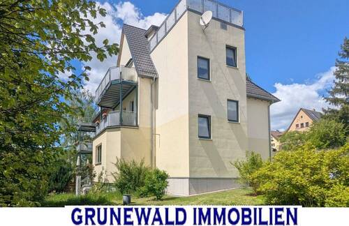 Ansicht - Moderne 3-Raum-Wohnung mit Garten & Kaminanschluss im sanierten Herrenhaus in Bad Klosterlausnitz.