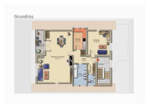 Attraktive Dachgeschosswohnung - Attraktive Dachgeschosswohnung in bester Lage von Schwerte