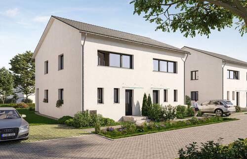 Typ1_Straße - 4 Zimmer Doppelhaushälfte zum Kaufen in Beelitz