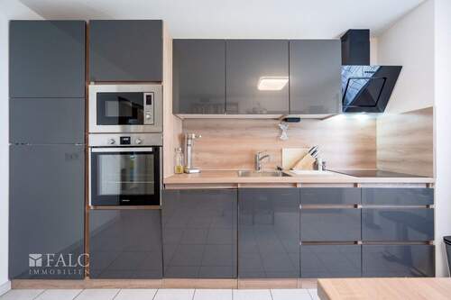 Küchenzeile - 3 Zimmer Etagenwohnung zum Kaufen in Erding