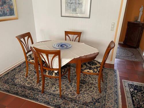 Essbereich im Wohnzimmer - 3 Zimmer Etagenwohnung in Duisburg