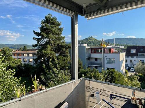 Südbalkon mit Aussicht - 